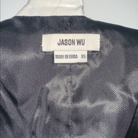 Jason Wu Metallic Plaid Vest & Pants Set - Picture 12 of 13